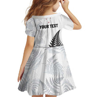 Personalised New Zealand 2025 Archery Family Matching Summer Maxi Dress and Hawaiian Shirt Aotearoa Silver Arrows White LT01 - Polynesian Pride
