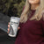 Personalised New Zealand 2025 Archery Tumbler Cup Aotearoa Silver Arrows White