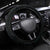 New Zealand Archery Steering Wheel Cover Turquoise Maori Silver Fern