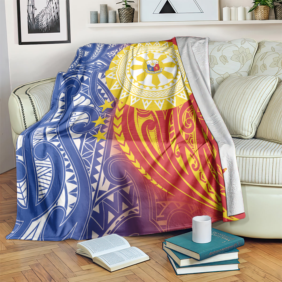 Philippines Blanket Pilipinas Polynesian Pattern LT01 Art - Polynesian Pride