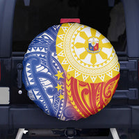 Philippines Spare Tire Cover Pilipinas Polynesian Pattern