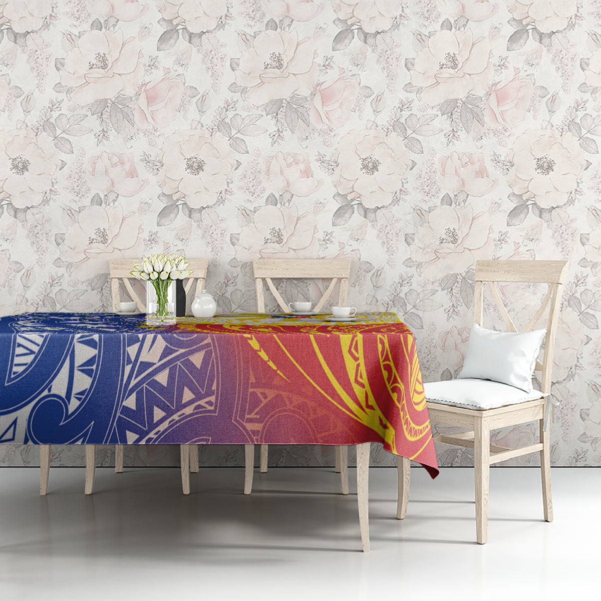 Philippines Tablecloth Pilipinas Polynesian Pattern