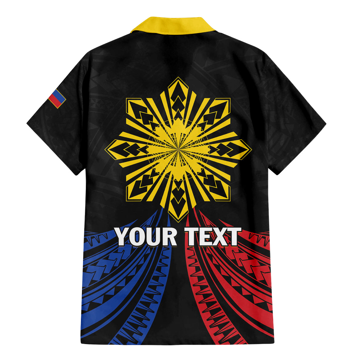 Personalized Philippines Independence Day Family Matching Mermaid Dress and Hawaiian Shirt Filipino 126th Anniversary Sun Tattoo LT01 - Polynesian Pride