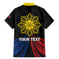 Personalized Philippines Independence Day Family Matching Mermaid Dress and Hawaiian Shirt Filipino 126th Anniversary Sun Tattoo LT01 - Polynesian Pride