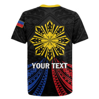 Personalized Philippines Independence Day Rugby Jersey Filipino 126th Anniversary Sun Tattoo