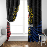 Philippines Independence Day Window Curtain Filipino 126th Anniversary Sun Tattoo
