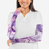 Personalized Polynesian Lupus Awareness Arm Sleeves Butterfly Hologram Lupus Warrior
