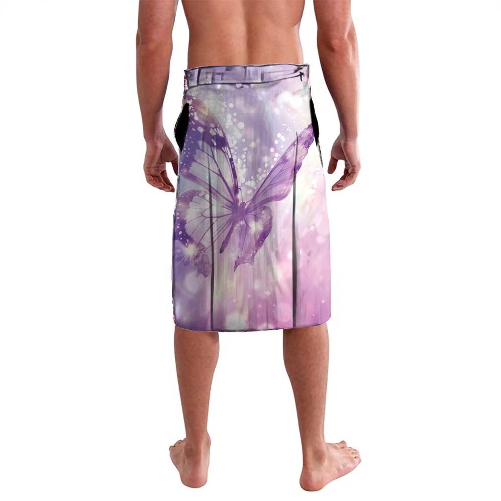 Personalized Polynesian Lupus Awareness Lavalava Butterfly Hologram Lupus Warrior