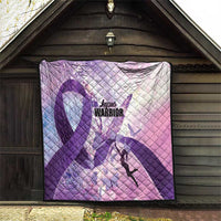 Polynesian Lupus Awareness Quilt Butterfly Hologram Lupus Warrior
