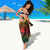 Hawaii Kanaka Maoli Flag Day Sarong Tropical Flowers
