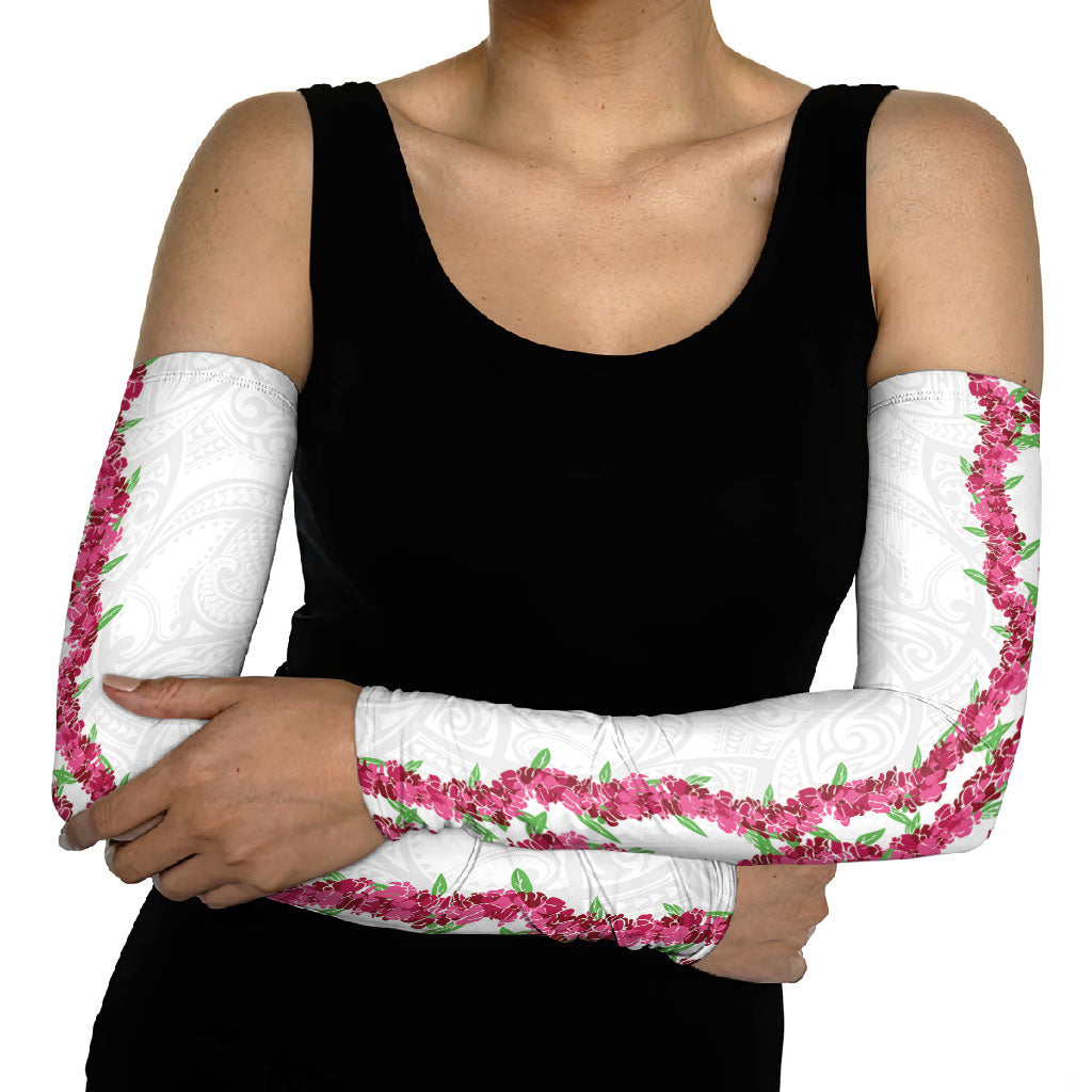 Hawaii Aalii Lei Arm Sleeves Aalii Ku Makani LT01 - Polynesian Pride