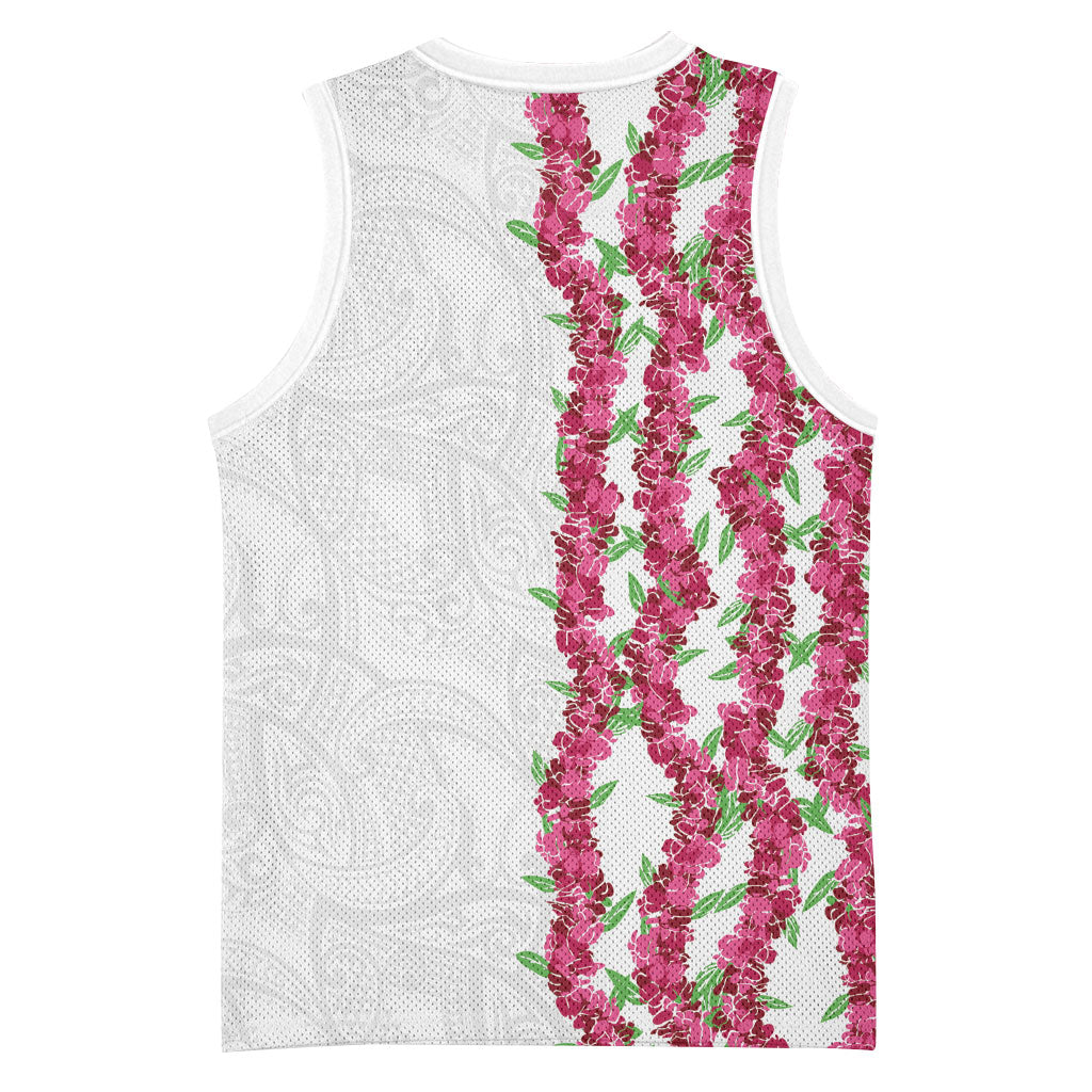 Hawaii Aalii Lei Basketball Jersey Aalii Ku Makani LT01 - Polynesian Pride
