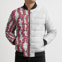 Hawaii Aalii Lei Bomber Puffer Jacket Aalii Ku Makani LT01 - Polynesian Pride