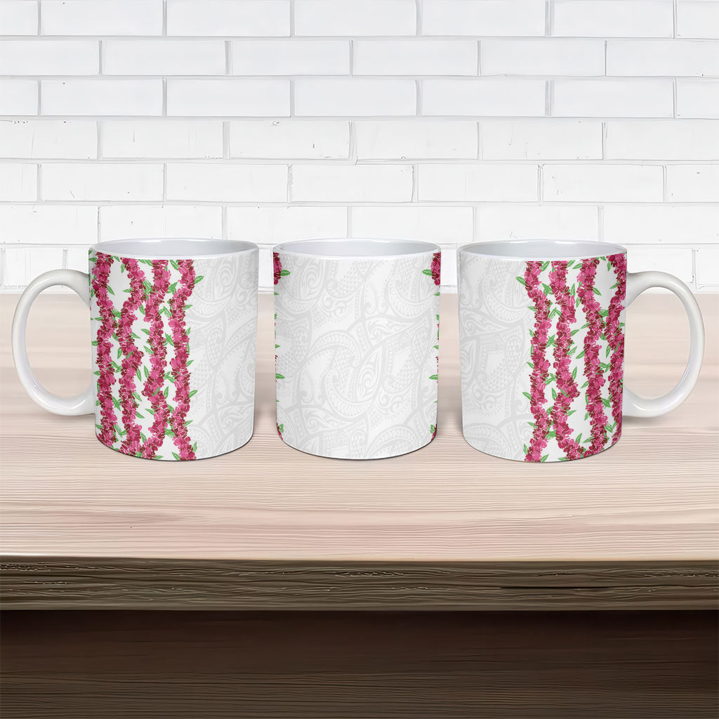 Hawaii Aalii Lei Ceramic Mug Aalii Ku Makani LT01 - Polynesian Pride