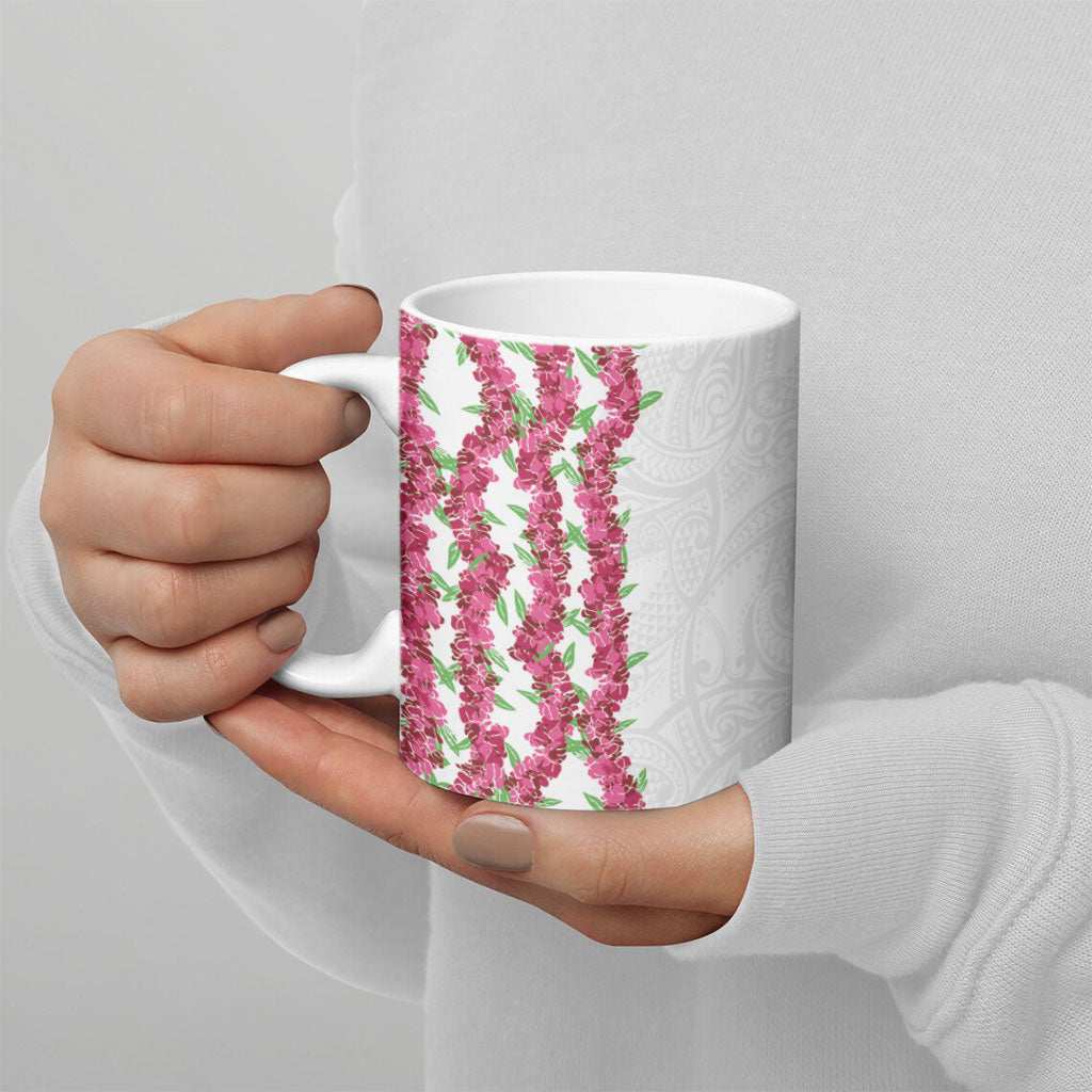 Hawaii Aalii Lei Ceramic Mug Aalii Ku Makani LT01 - Polynesian Pride