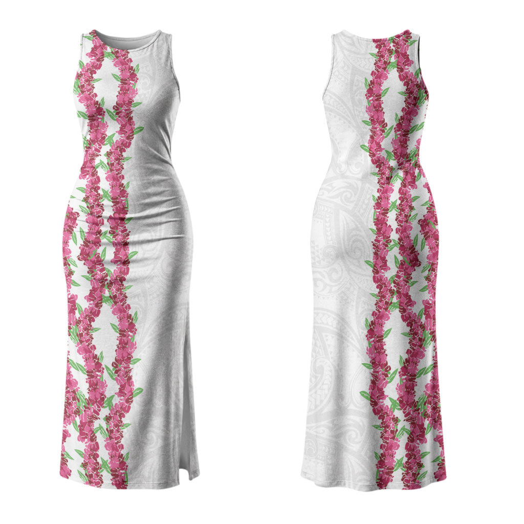 Hawaii Aalii Lei Couples Matching Tank Maxi Dress and Hawaiian Shirt Aalii Ku Makani LT01 - Polynesian Pride