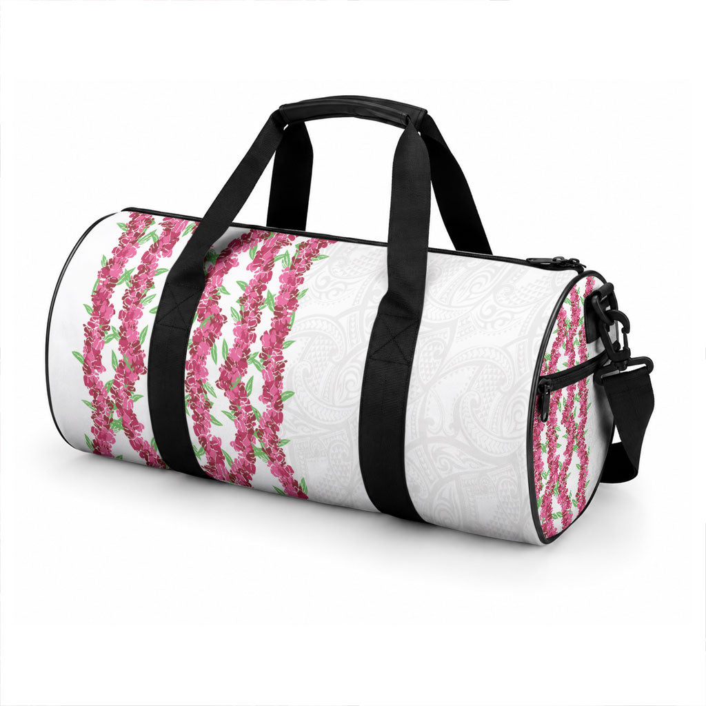 Hawaii Aalii Lei Duffle Bag Aalii Ku Makani