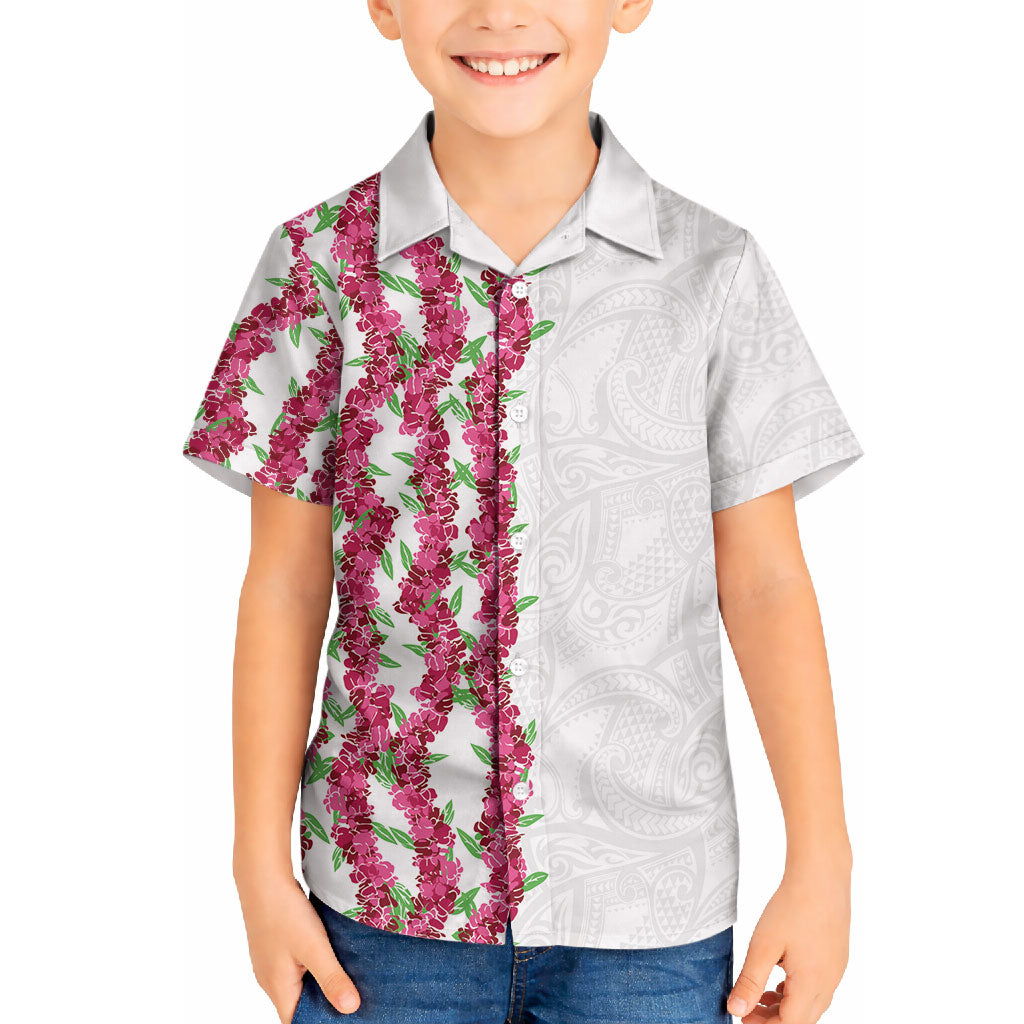 Hawaii Aalii Lei Hawaiian Shirt Aalii Ku Makani LT01 - Polynesian Pride
