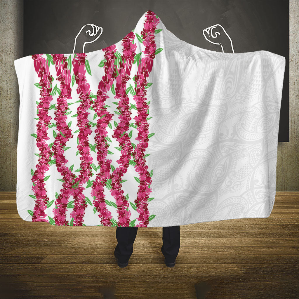 Hawaii Aalii Lei Hooded Blanket Aalii Ku Makani LT01 - Polynesian Pride