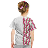 Hawaii Aalii Lei Kid T Shirt Aalii Ku Makani LT01 - Polynesian Pride
