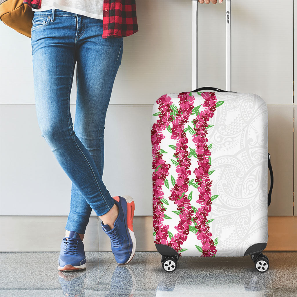 Hawaii Aalii Lei Luggage Cover Aalii Ku Makani LT01 - Polynesian Pride