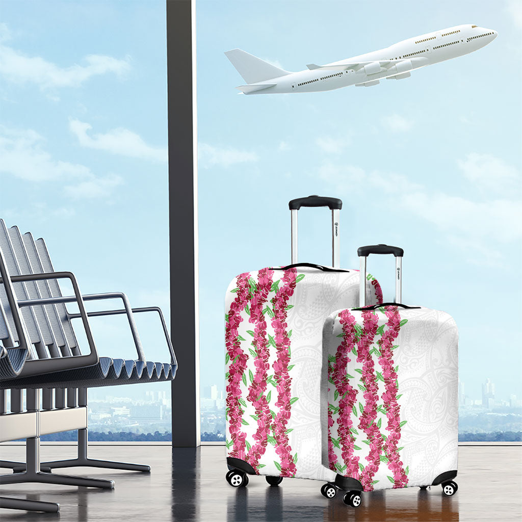 Hawaii Aalii Lei Luggage Cover Aalii Ku Makani LT01 - Polynesian Pride