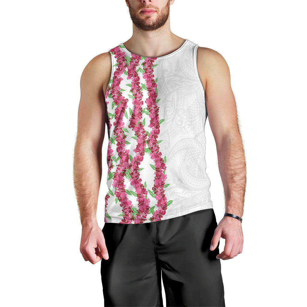Hawaii Aalii Lei Men Tank Top Aalii Ku Makani LT01 - Polynesian Pride