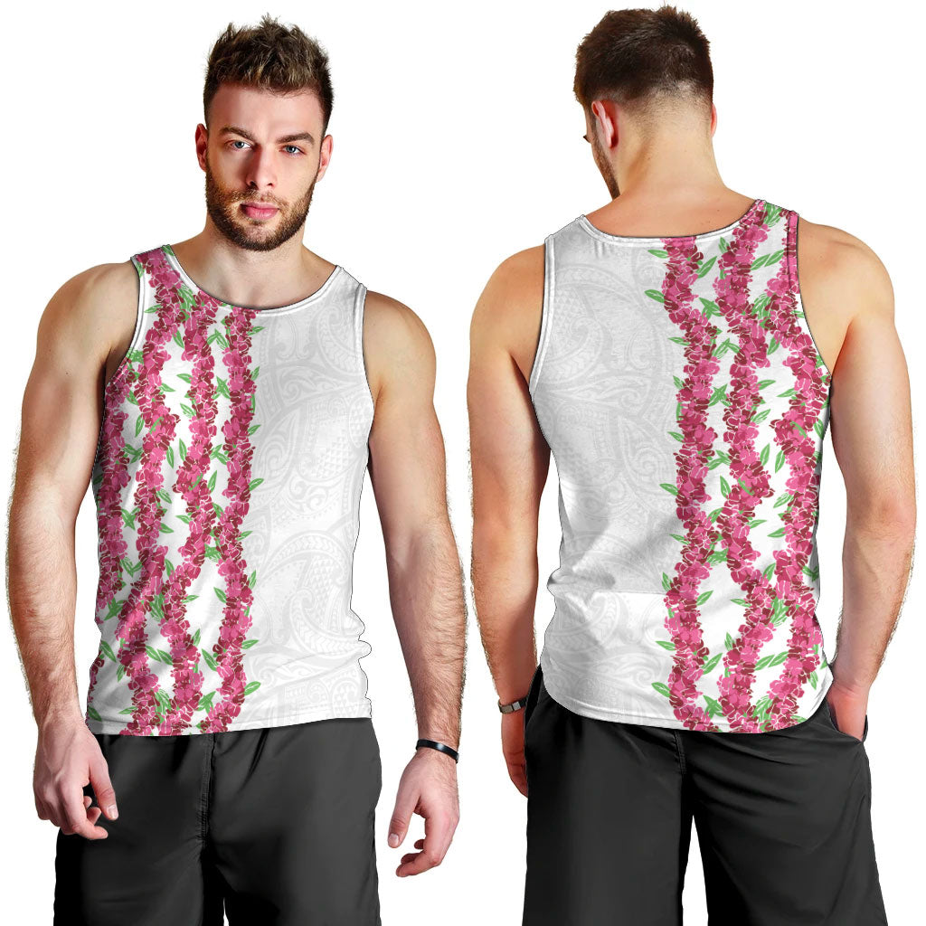 Hawaii Aalii Lei Men Tank Top Aalii Ku Makani LT01 - Polynesian Pride