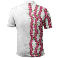Hawaii Aalii Lei Polo Shirt Aalii Ku Makani LT01 - Polynesian Pride