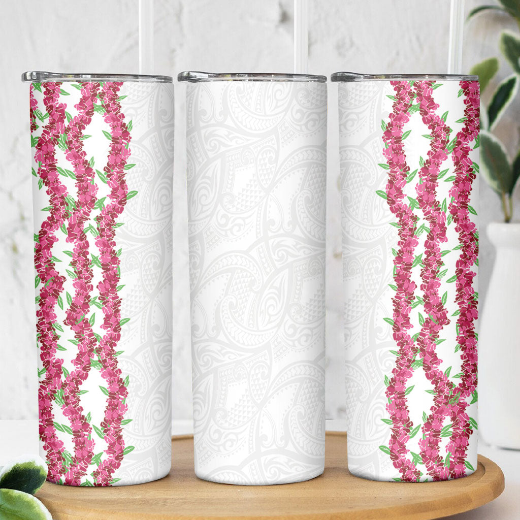 Hawaii Aalii Lei Skinny Tumbler Aalii Ku Makani LT01 - Polynesian Pride