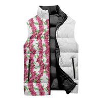 Hawaii Aalii Lei Sleeveless Puffer Jacket Aalii Ku Makani LT01 - Polynesian Pride
