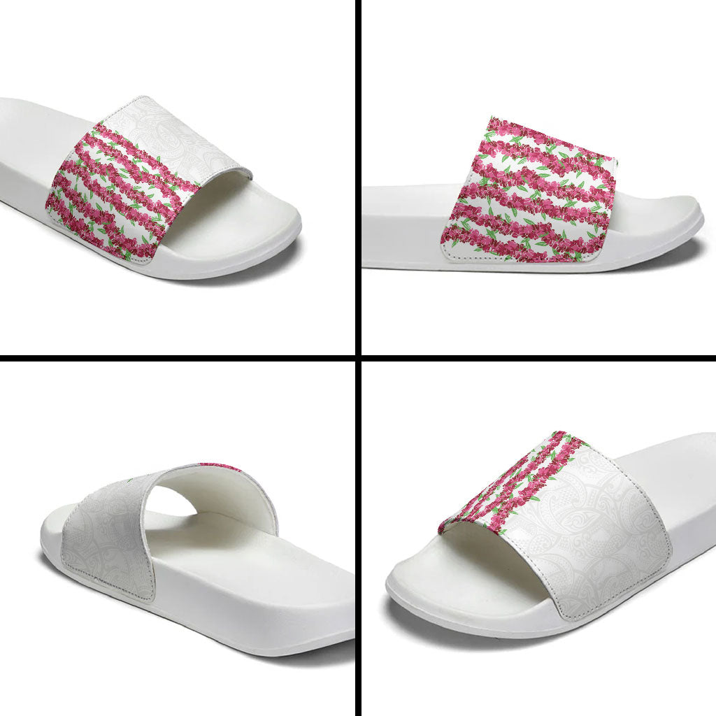 Hawaii Aalii Lei Slide Sandals Aalii Ku Makani LT01 - Polynesian Pride
