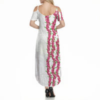 Hawaii Aalii Lei Summer Maxi Dress Aalii Ku Makani LT01 - Polynesian Pride