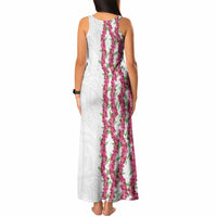 Hawaii Aalii Lei Tank Maxi Dress Aalii Ku Makani LT01 - Polynesian Pride