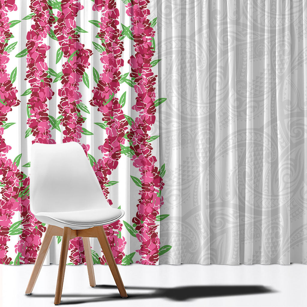 Hawaii Aalii Lei Window Curtain Aalii Ku Makani LT01 - Polynesian Pride