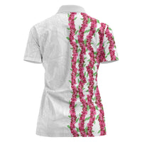 Hawaii Aalii Lei Women Polo Shirt Aalii Ku Makani LT01 - Polynesian Pride