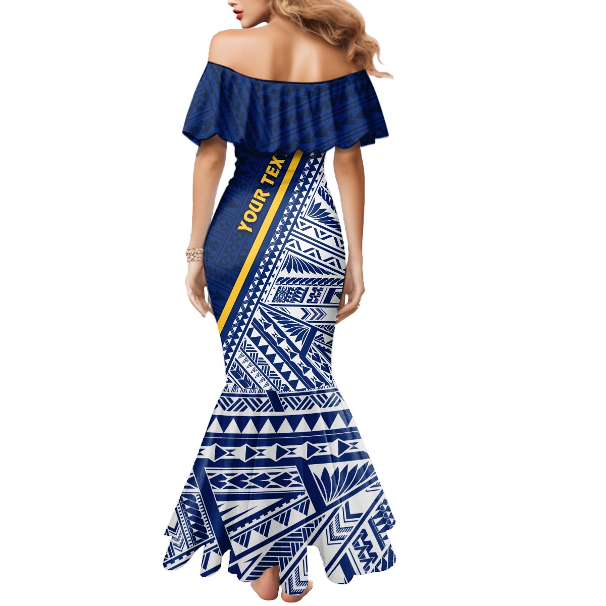 Nauru Independence Day Mermaid Dress Repubrikin Naoero Gods Will First LT01 - Polynesian Pride
