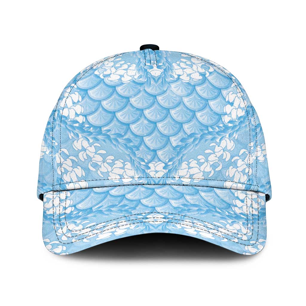 Baby Blue Mermaid Puakenikeni Maile Lei Classic Cap