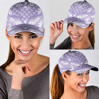 Lilac Mermaid Puakenikeni Maile Lei Classic Cap