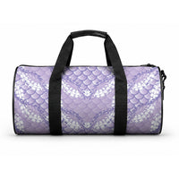 Lilac Mermaid Puakenikeni Maile Lei Duffle Bag LT01 One size Purple - Polynesian Pride