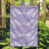 Lilac Mermaid Puakenikeni Maile Lei Garden Flag