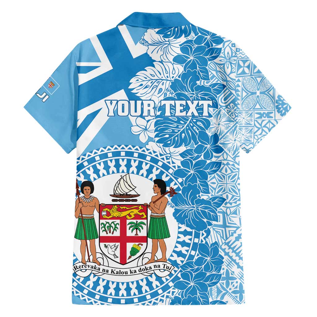 Personalised Fiji Day Family Matching Off Shoulder Maxi Dress and Hawaiian Shirt Fijian Map Hibiscus Tapa Pattern LT01 - Polynesian Pride