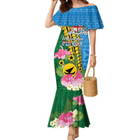 Personalised Malampa Fiji Day Mermaid Dress Tropical Tapa Pattern LT01 Women Art - Polynesian Pride