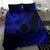 Kia Orana Cook Islands Bedding Set Circle Stars With Floral Navy Blue Pattern LT01 - Polynesian Pride