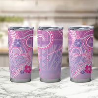 Polynesian Shark Valentine Tumbler Cup Sweet Unique Version