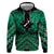 Personalised Aotearoa Matariki Hoodie Green Fern Maori Poutama