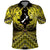 Personalised Aotearoa Matariki Polo Shirt Yellow Fern Maori Poutama