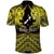 Personalised Aotearoa Matariki Polo Shirt Yellow Fern Maori Poutama
