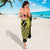 Personalised Aotearoa Matariki Sarong Yellow Fern Maori Poutama