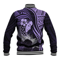 Polynesian Women Day 2024 Baseball Jacket Hibiscus Girl Tribal LT01 - Polynesian Pride